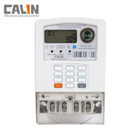 Einphasig-Stromzähler-Vorauszahlungs-Tastatur-Strom-Meter Überziehschutzanlage mit PLC-/Rf-Kommunikation