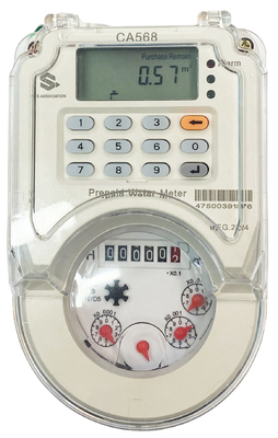 Brass Body R100 Hochgenauigkeit Prepaid-Wasserzähler, STS-zertifiziert, mobile Zahlung integriert