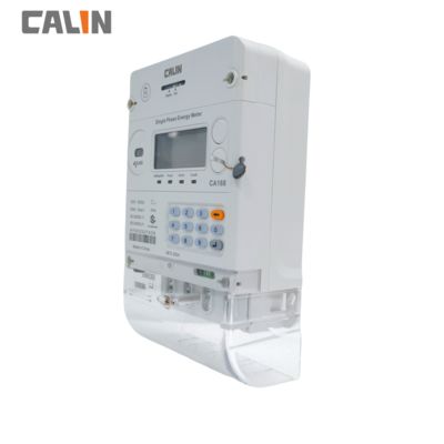 Einphasiges IP54 bezahlte Kommunikation Strom-Meter Rf PLC GPRS voraus